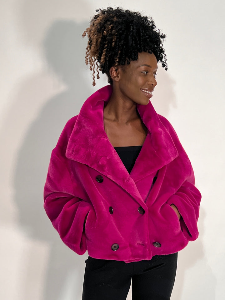 Oni-Jacke in Fake Mink