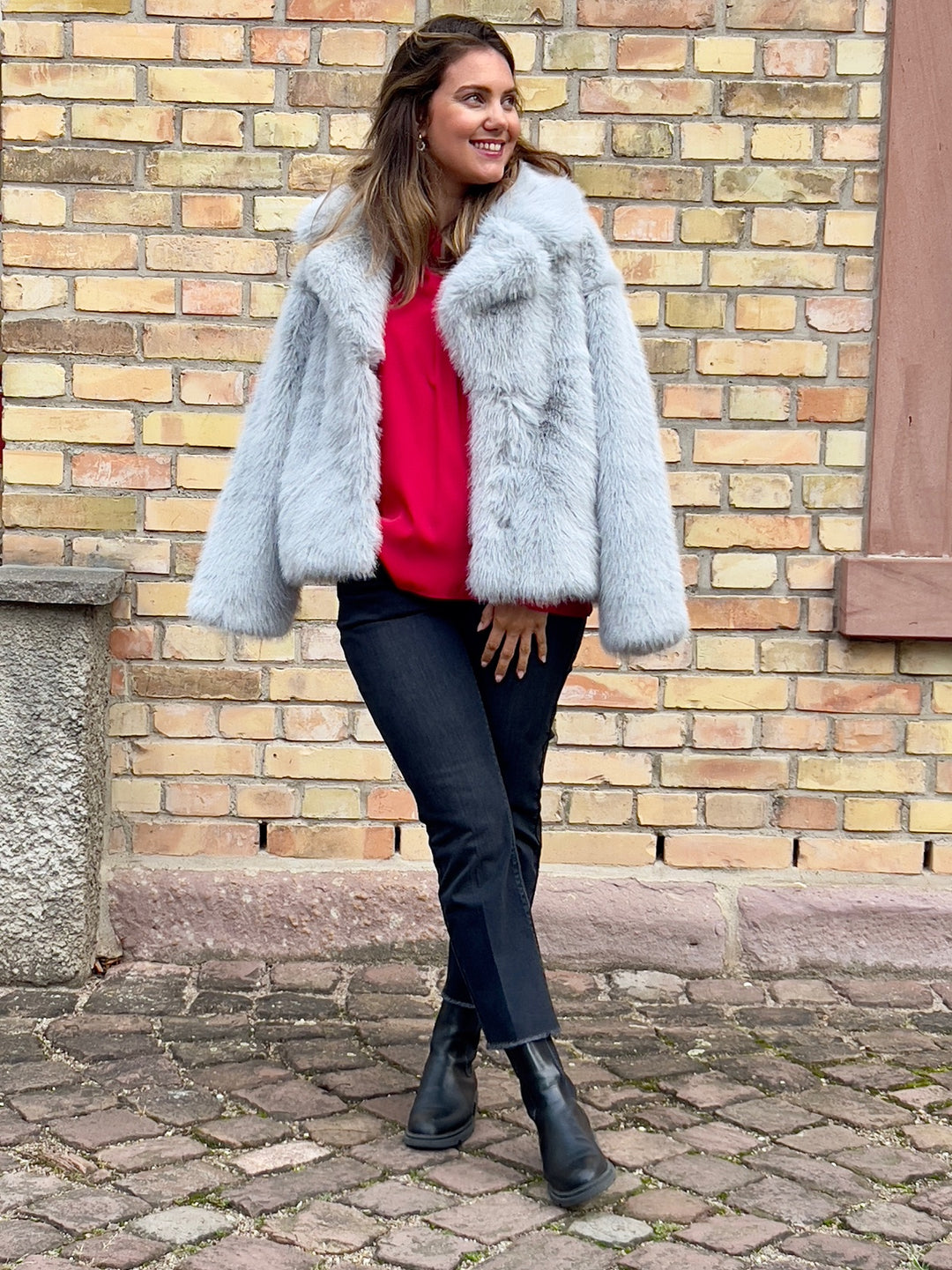 Jacke Palila in Fake Fur