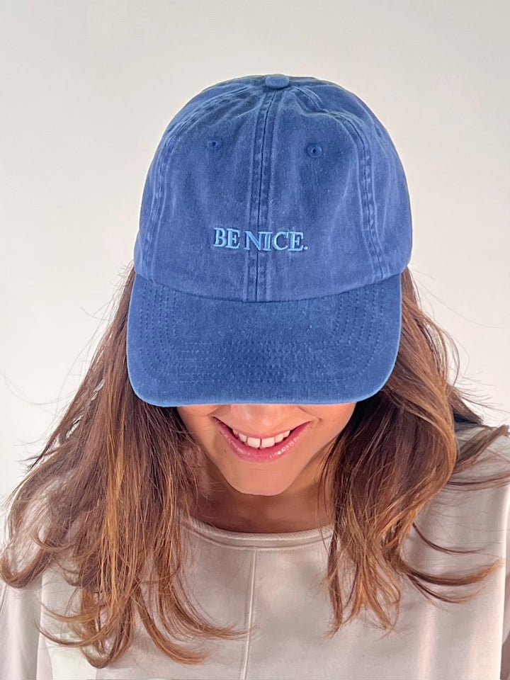 Cap Embroidery Denim