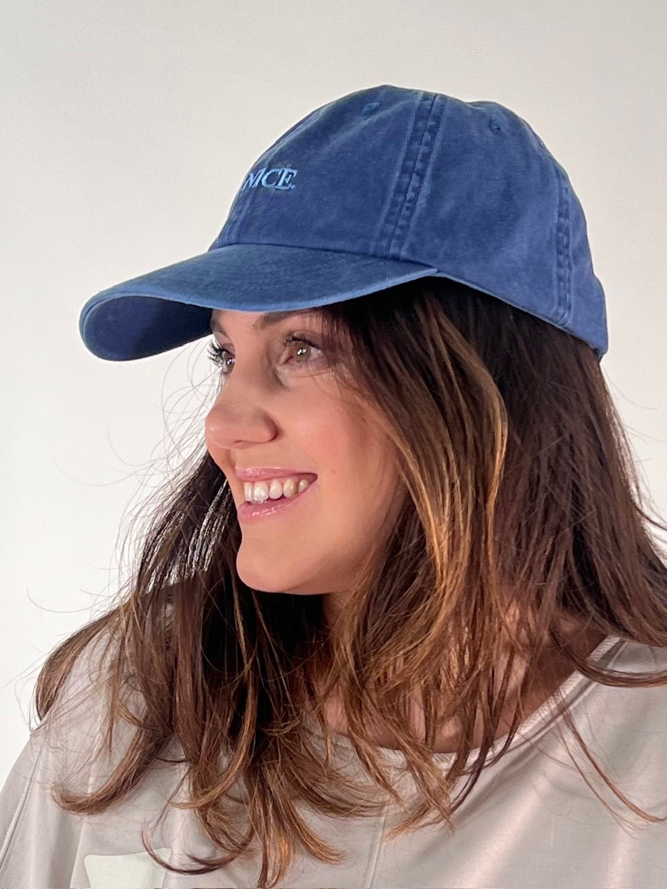 Cap Embroidery Denim