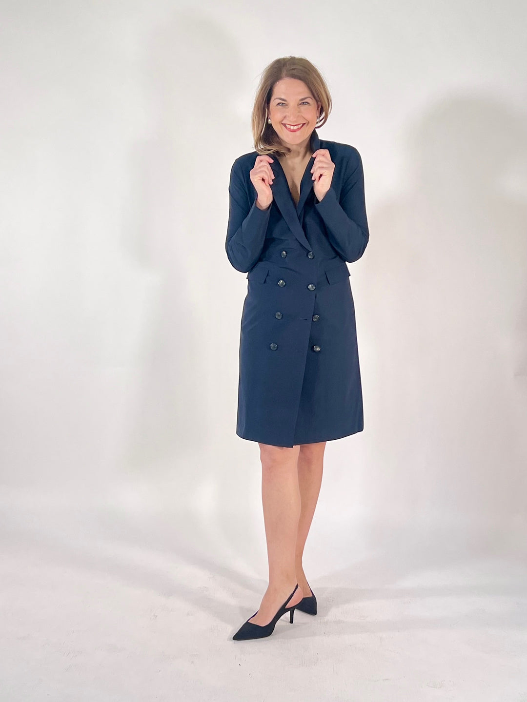 Blazer coat navy blue L'Adresse Blazer coat navy blue L'Adresse