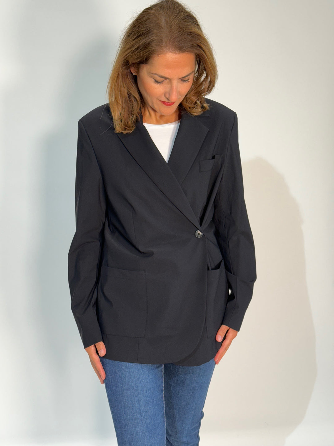 Blazer mit 2-Knopf-Variante