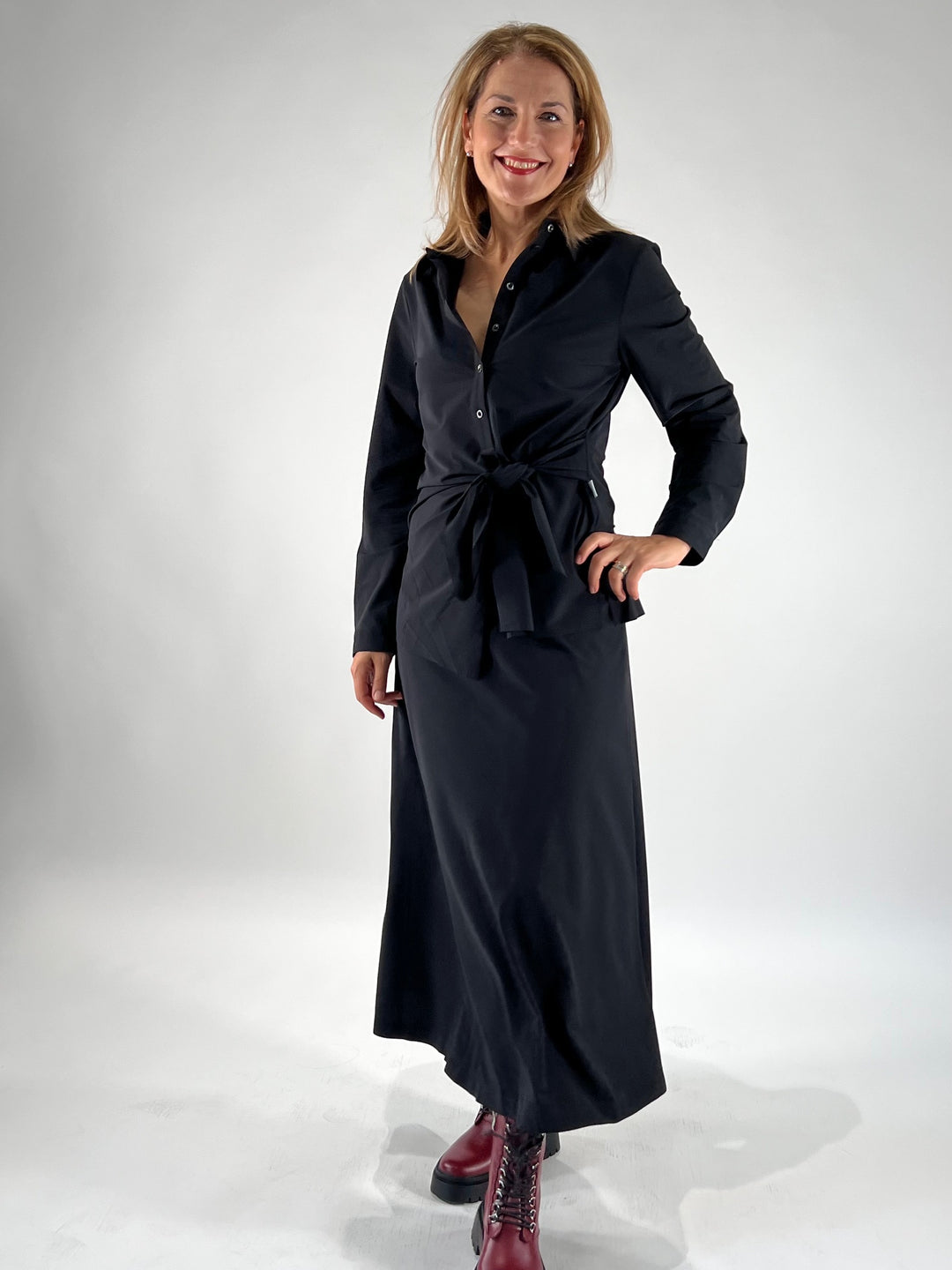 Bluse mit Knotendetail