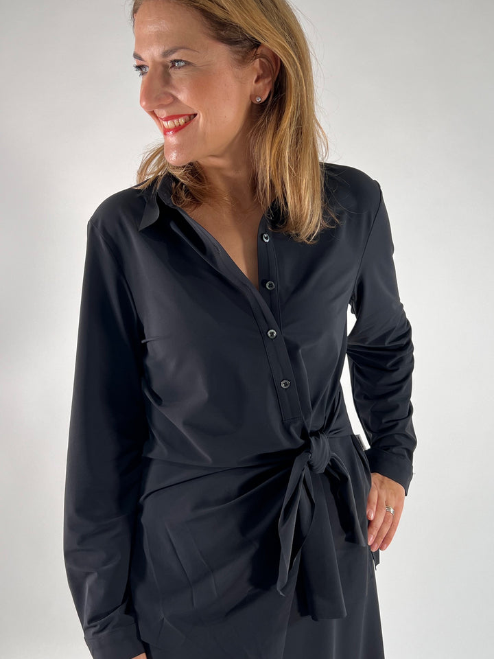 Bluse mit Knotendetail