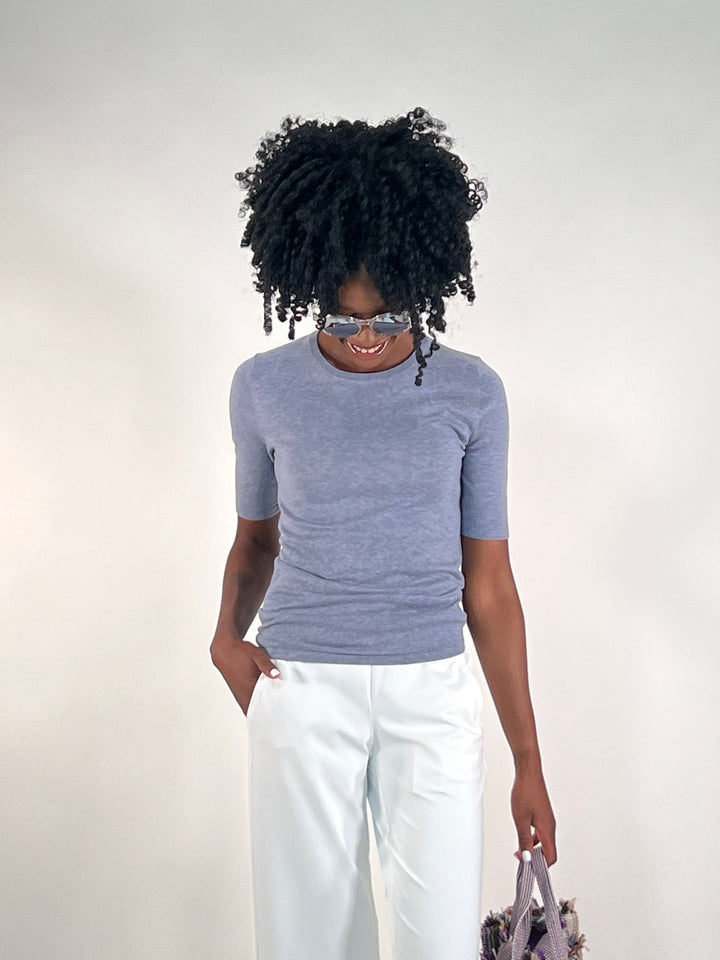 Melange shirt