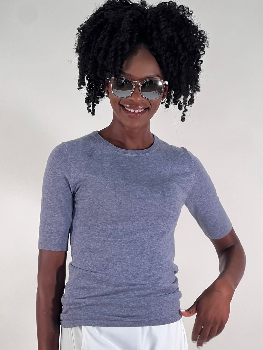 Melange shirt