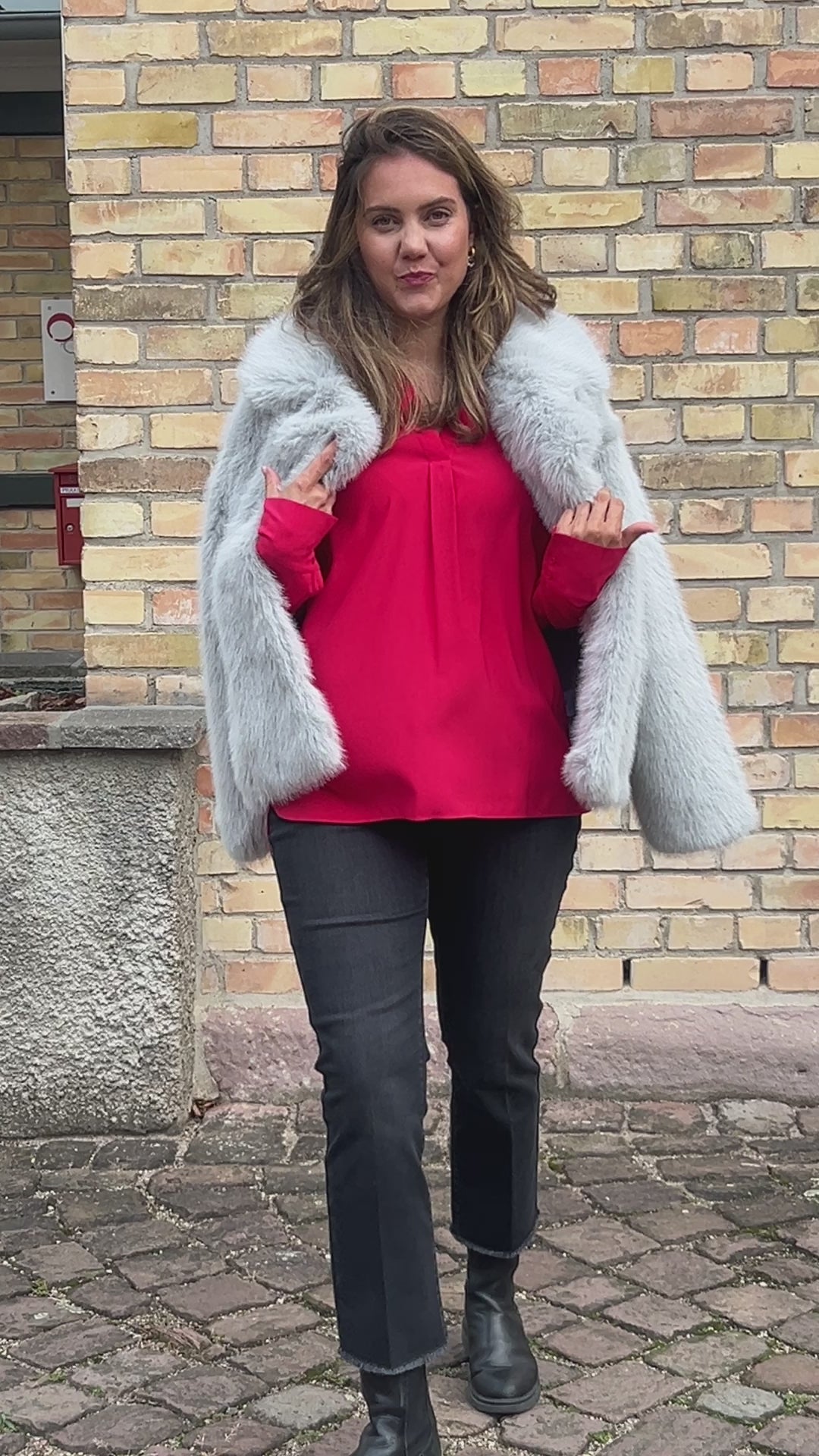 Jacke Palila in Fake Fur