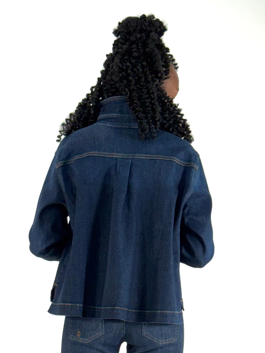 Hemdbluse Lima in Brownish Denim