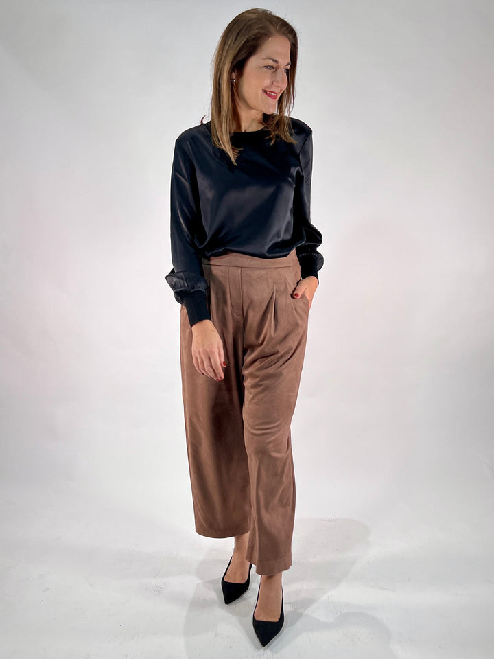 Hose Mayla 6/8 Jogg Soft Blend Velours