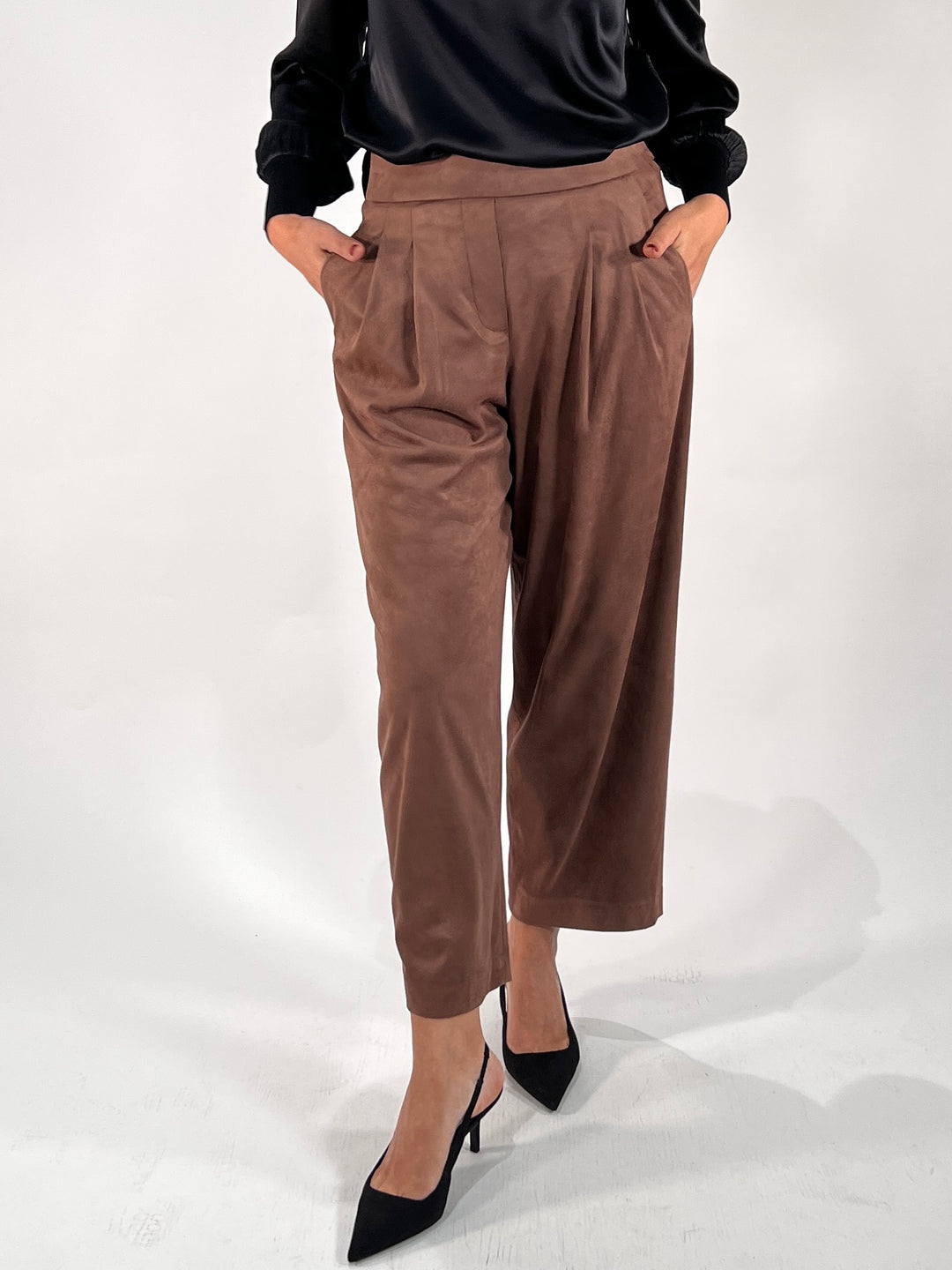 Hose Mayla 6/8 Jogg Soft Blend Velours