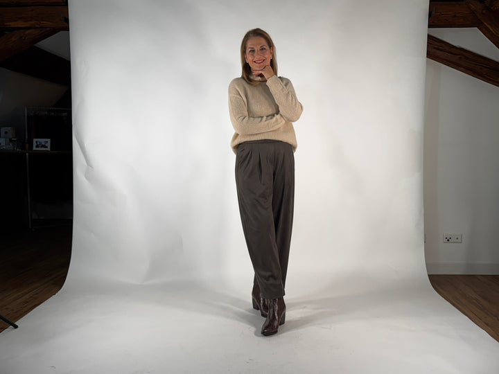 Hose Mayla 6/8 Jogg Soft Blend Velours