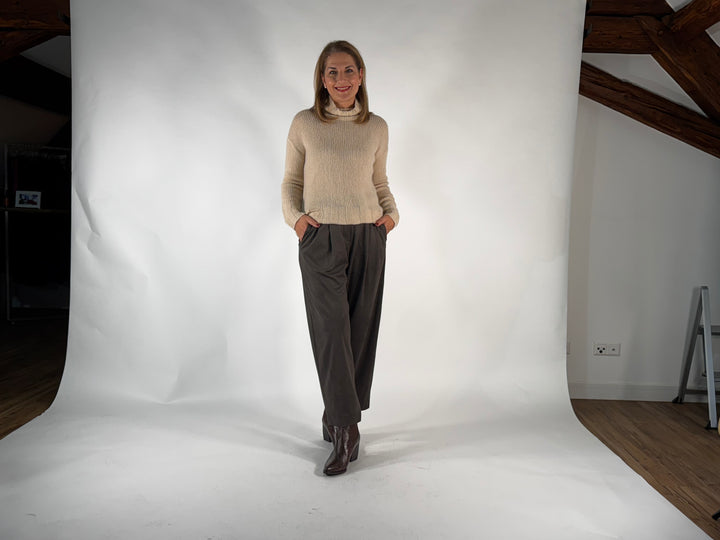 Hose Mayla 6/8 Jogg Soft Blend Velours