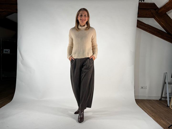 Hose Mayla 6/8 Jogg Soft Blend Velours