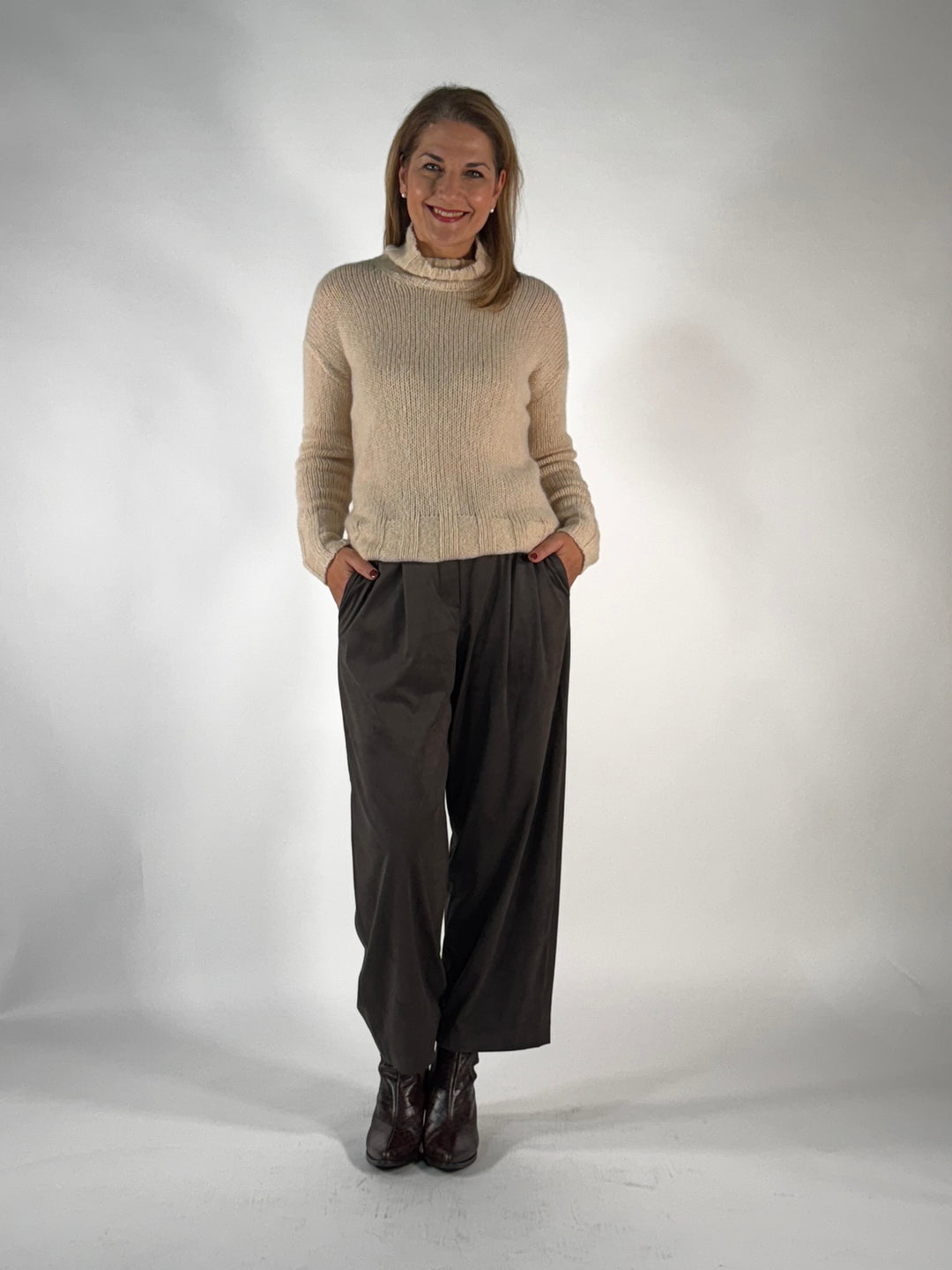 Hose Mayla 6/8 Jogg Soft Blend Velours