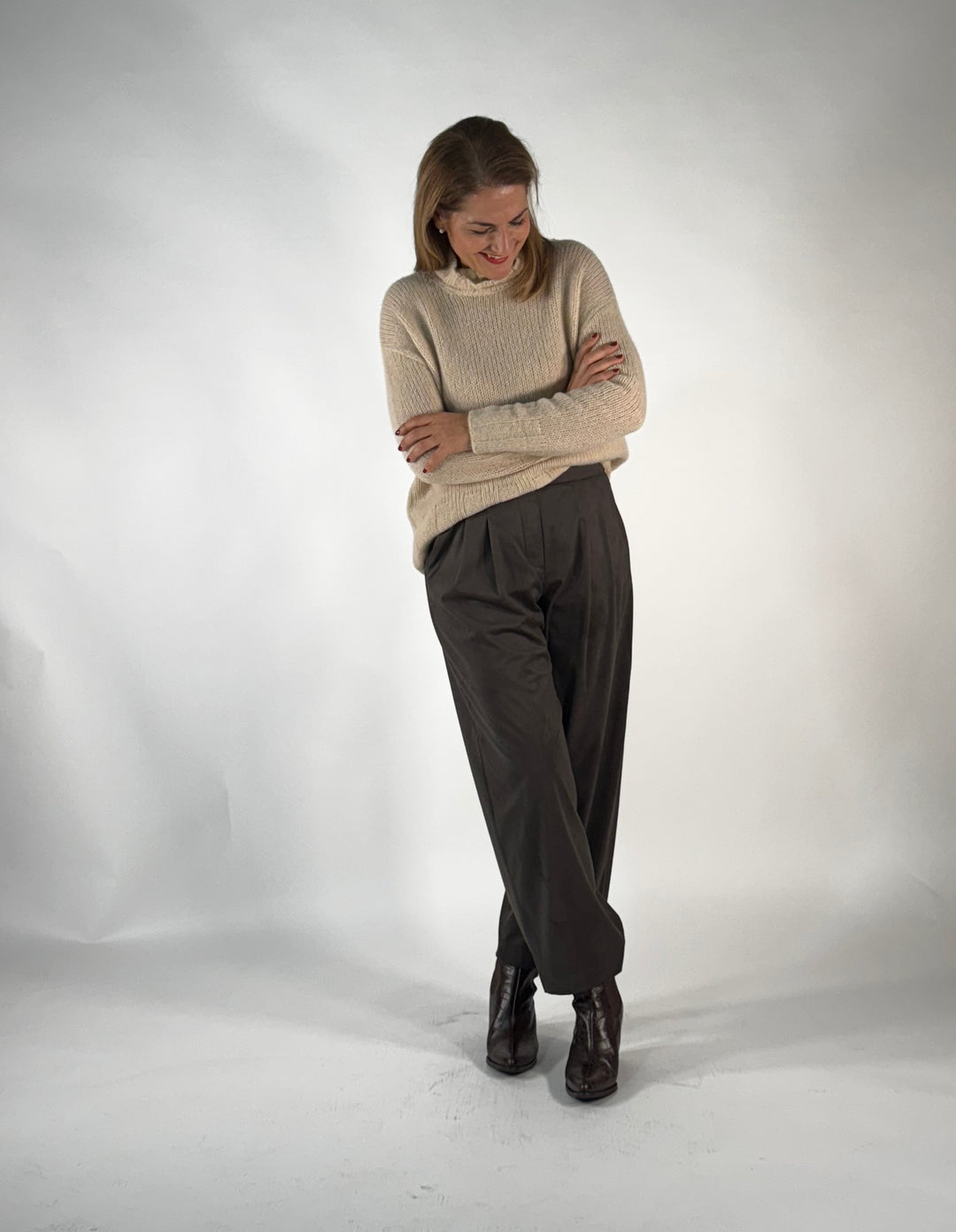 Hose Mayla 6/8 Jogg Soft Blend Velours