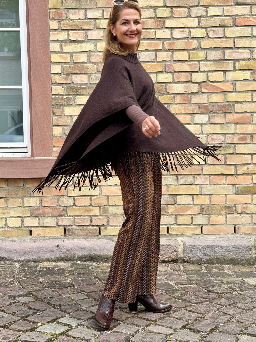 Hose Renée Graphical Lurex Jersey