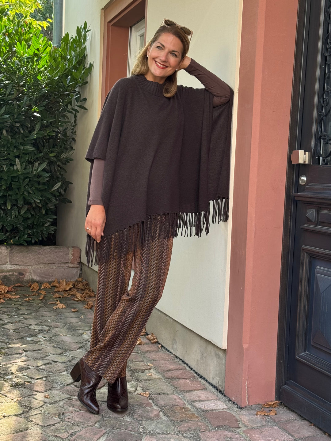 Hose Renée Graphical Lurex Jersey