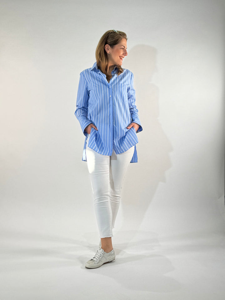 Jane Colour Denim Destroyed