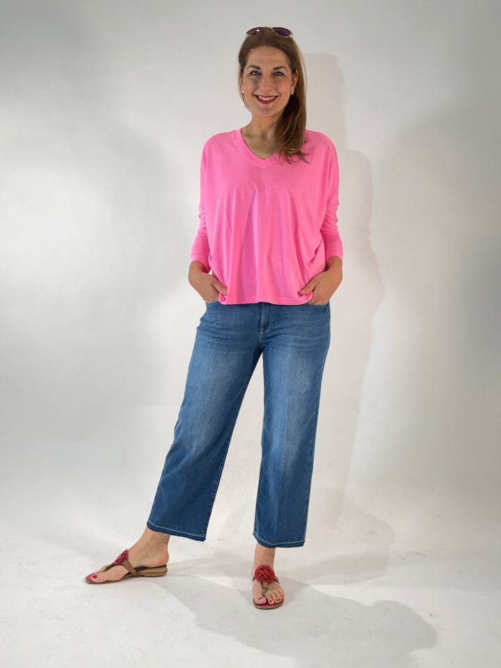 Hose Kira 6/8 Soft Touch Denim
