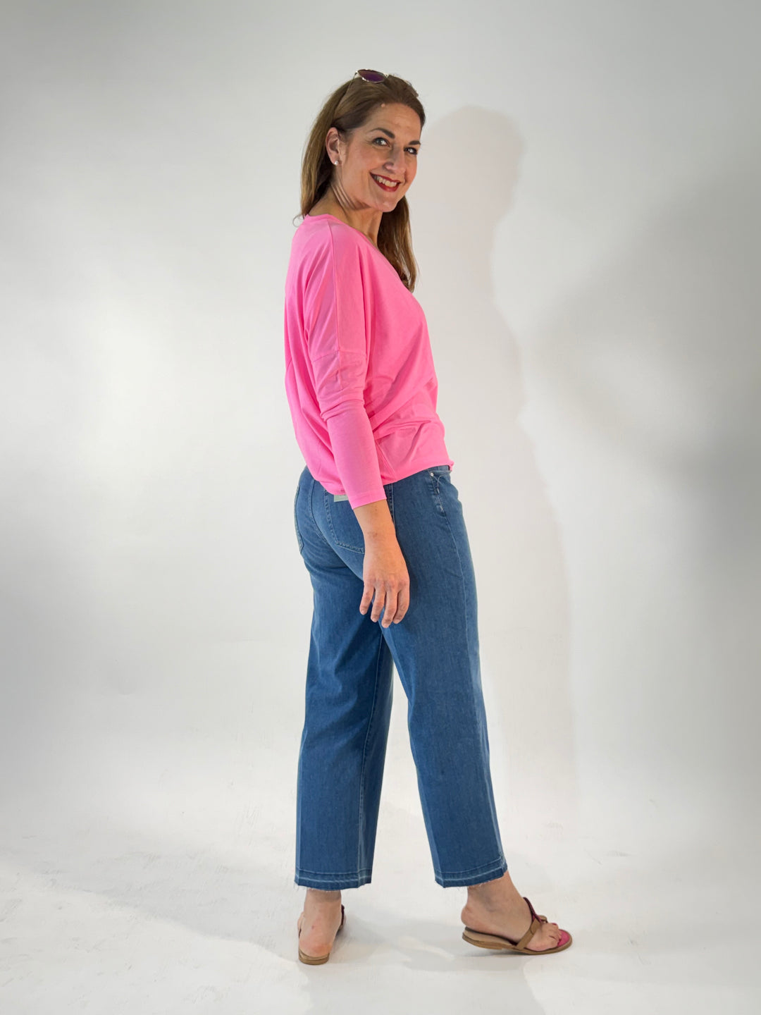 Hose Kira 6/8 Soft Touch Denim