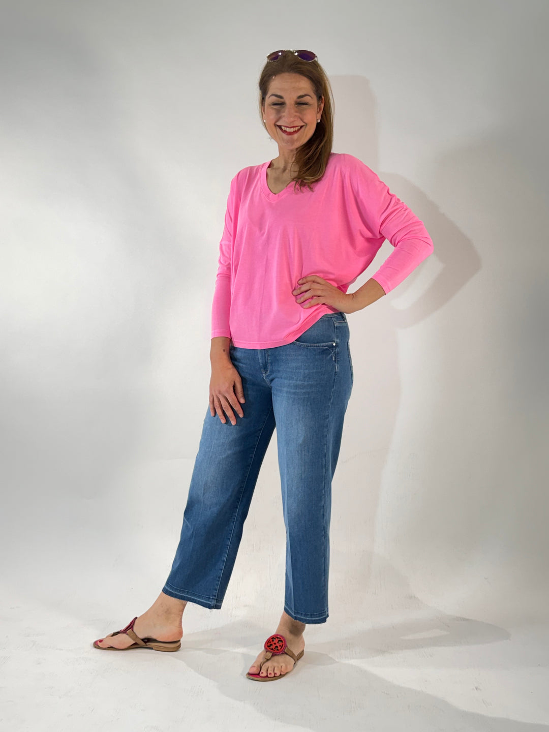 Hose Kira 6/8 Soft Touch Denim