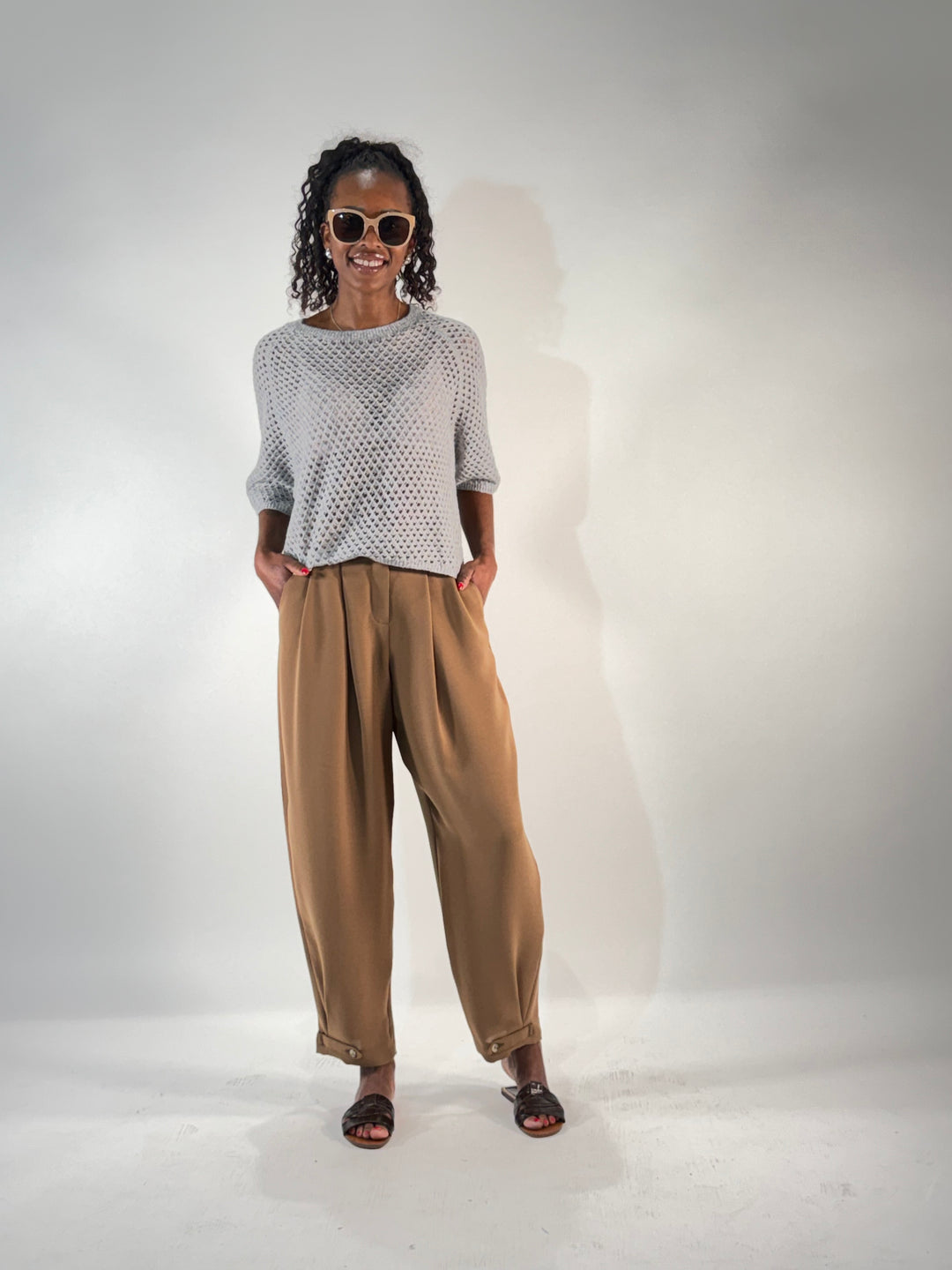 Hose Tavia 7/8 im Fluent Summer Twill