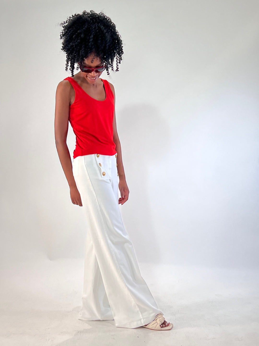 Hose Bridget Coloured Soft Denim