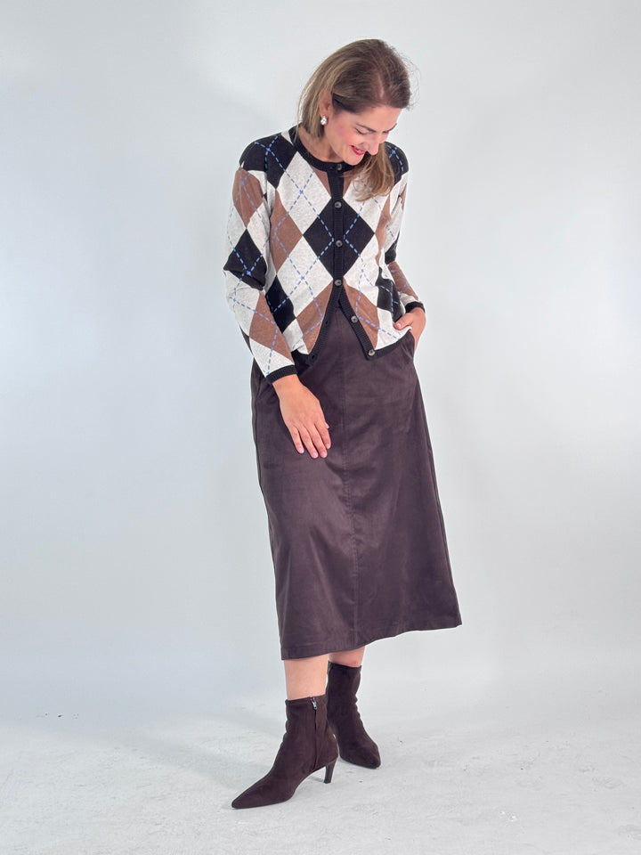 Cardigan Argyle