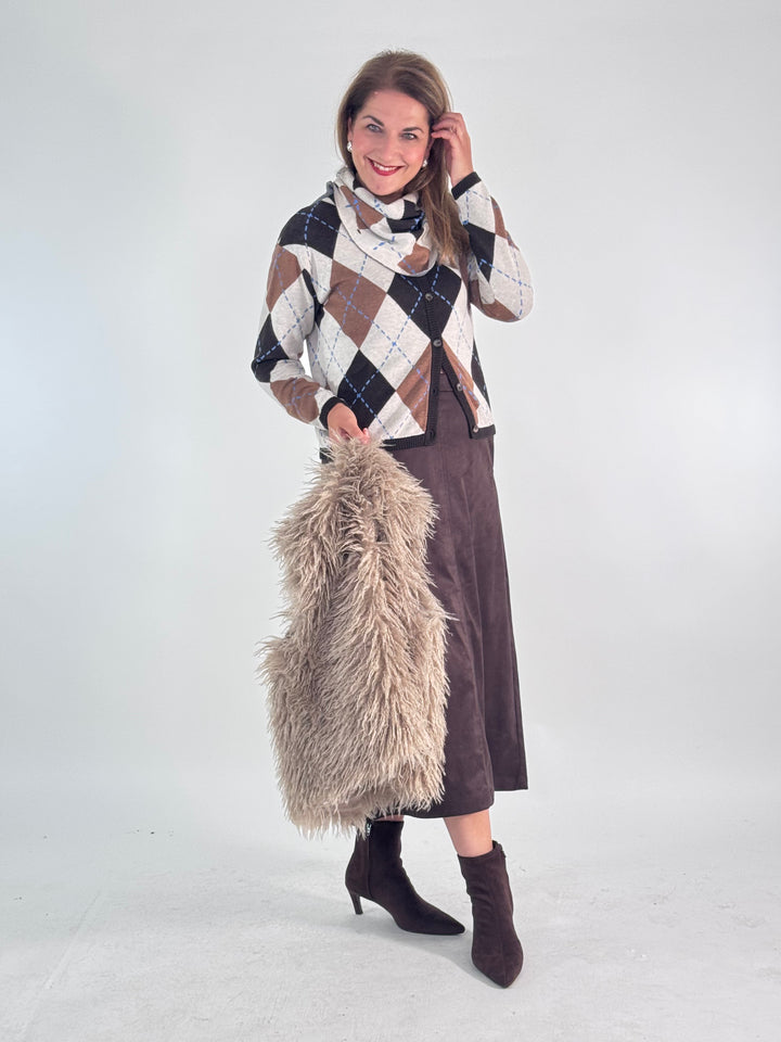 Cardigan Argyle