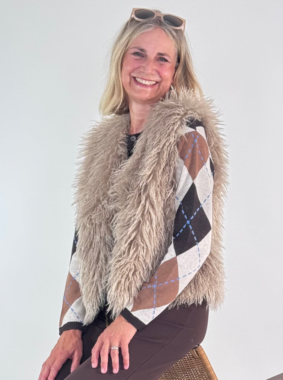Cardigan Argyle