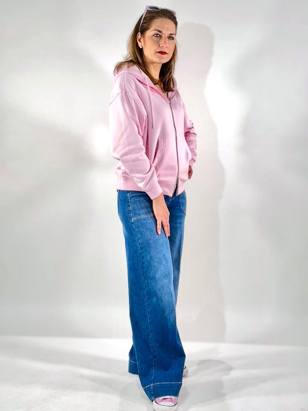 Kapuzen Sweat-Jacke