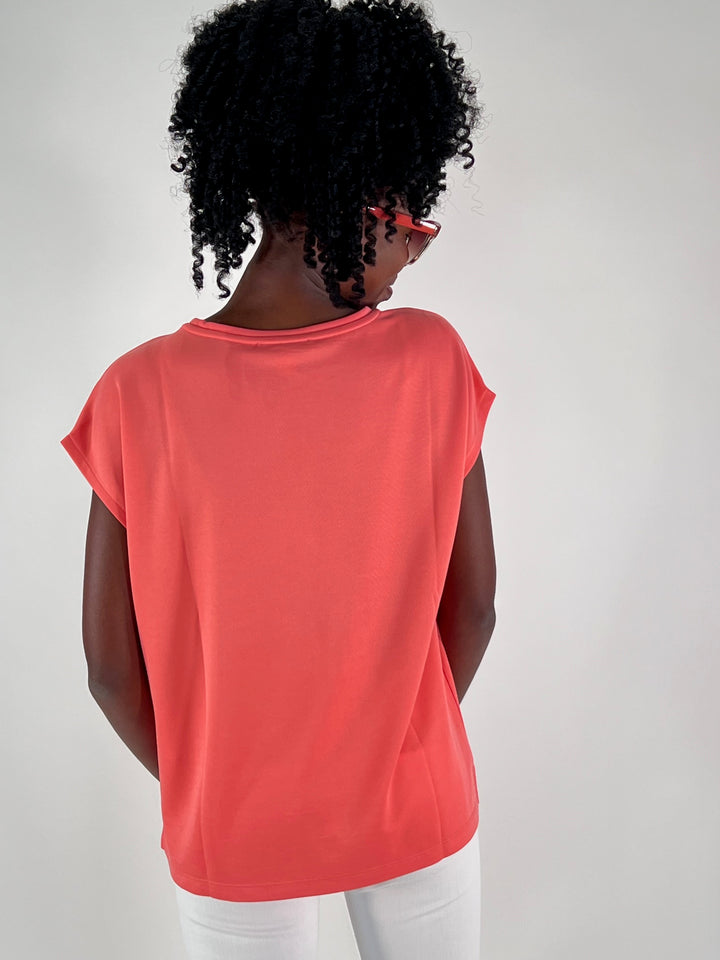 T-Shirt Rundhals in Modal