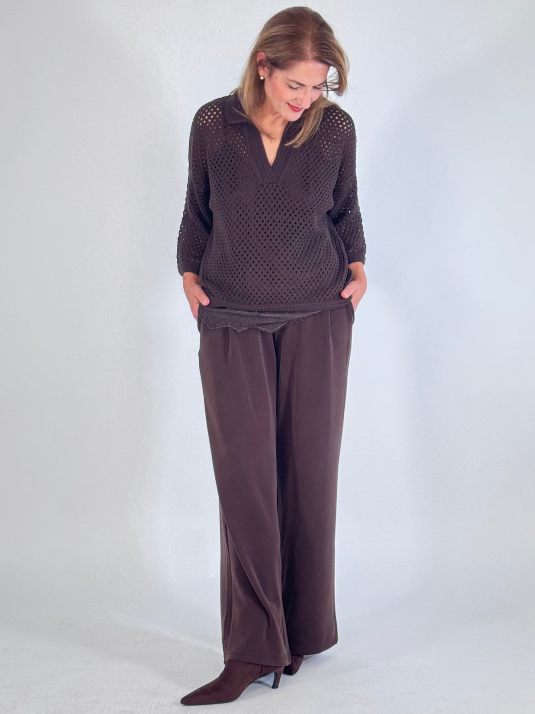Polo-Pulli in Netz Optik