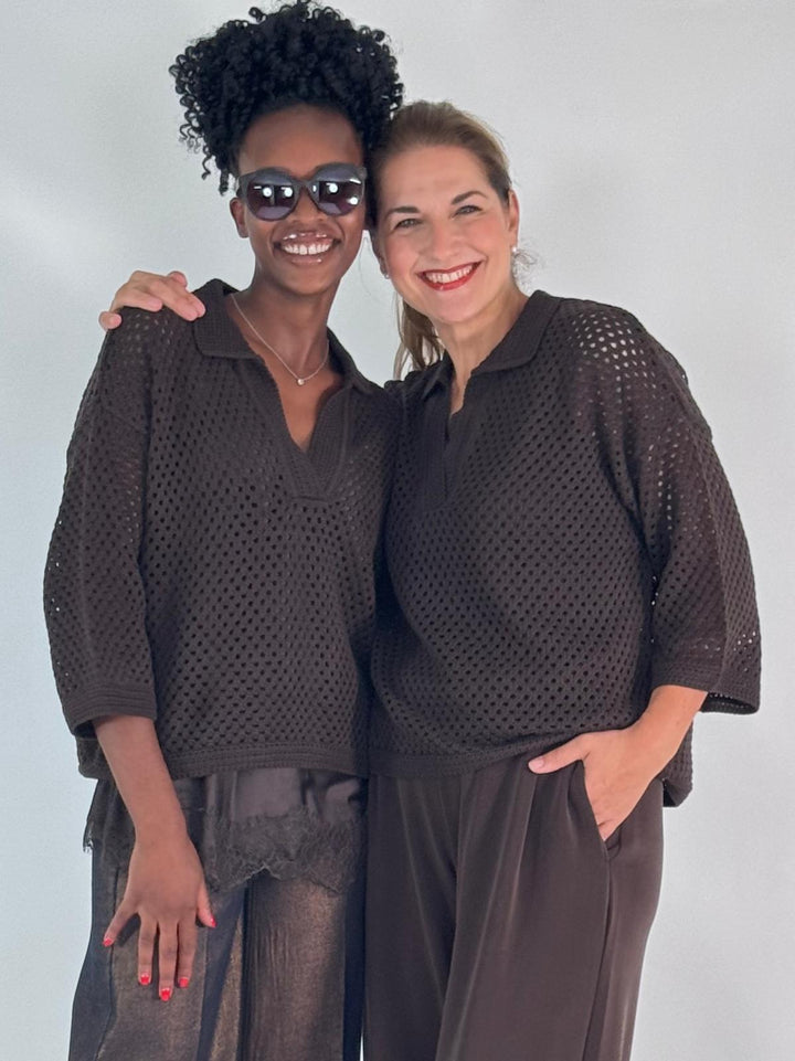 Polo-Pulli in Netz Optik