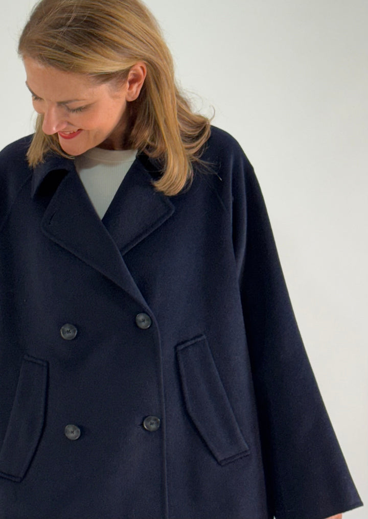 Wool Blended Jacket - Caban -