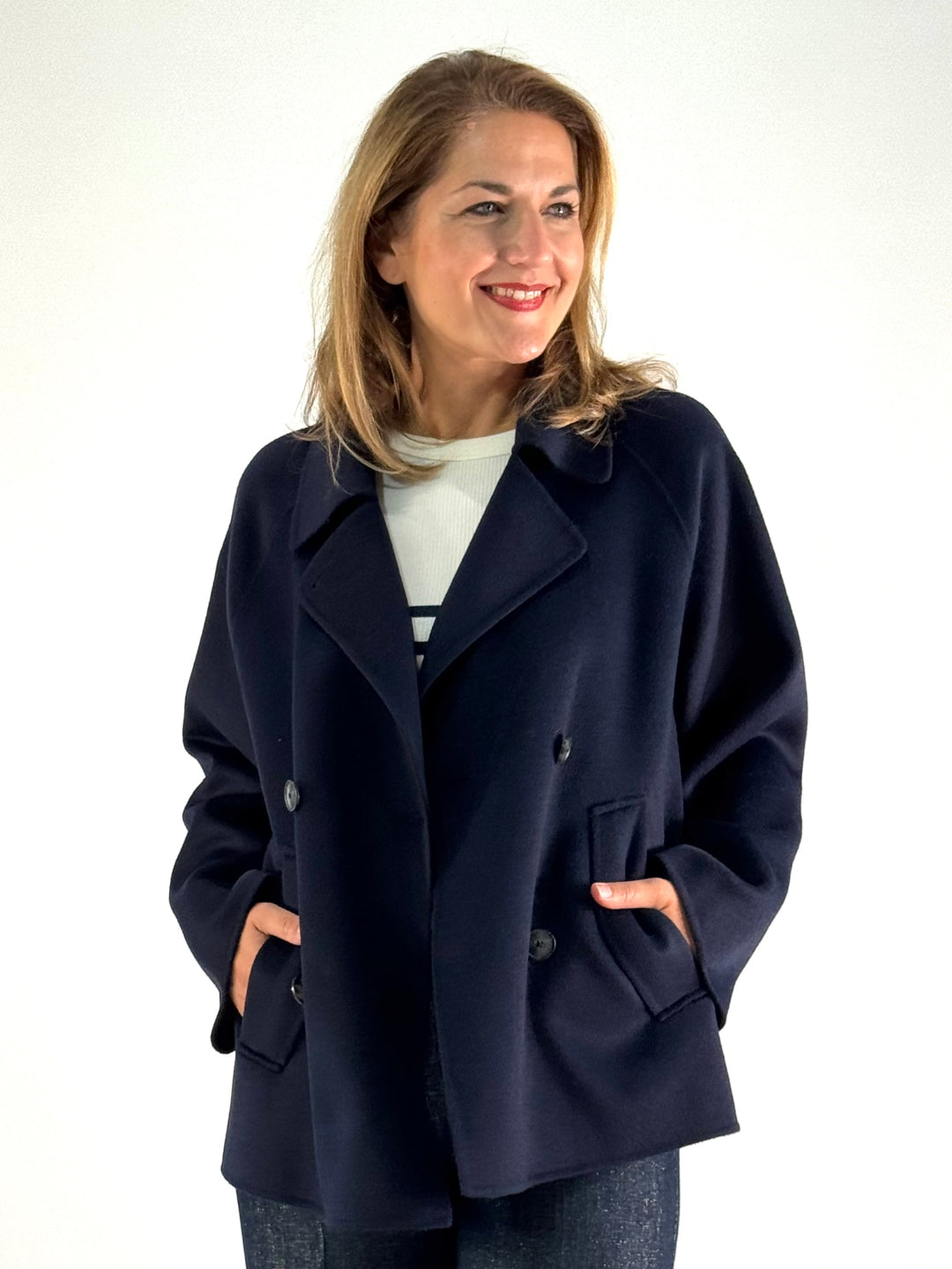 Wool Blended Jacket - Caban -
