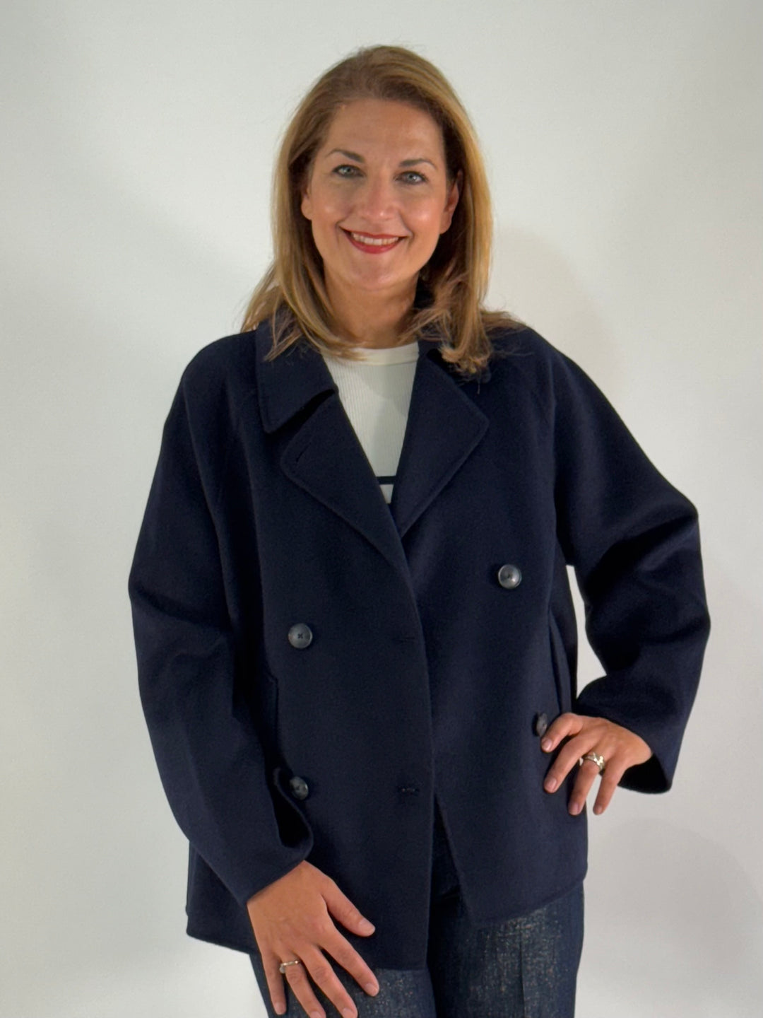 Wool Blended Jacket - Caban -