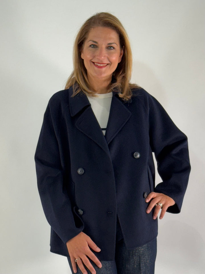 Wool Blended Jacket - Caban -