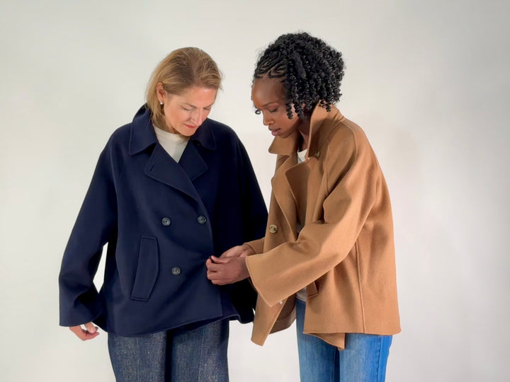 Wool Blended Jacket - Caban -