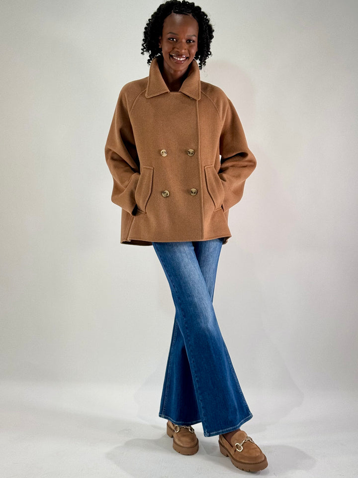 Wool Blended Jacket - Caban -
