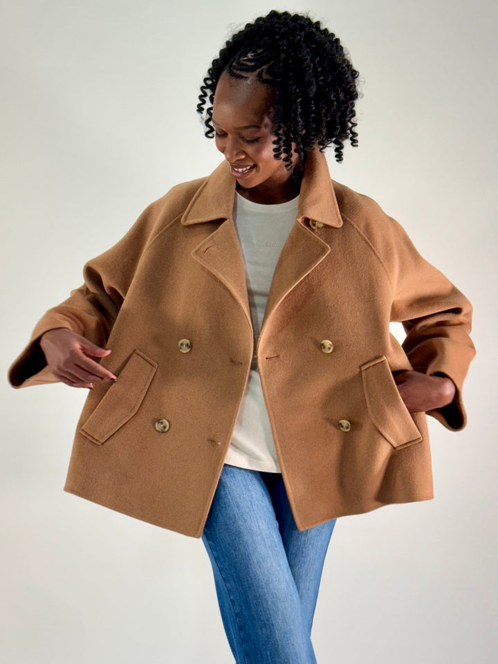 Wool Blended Jacket - Caban -