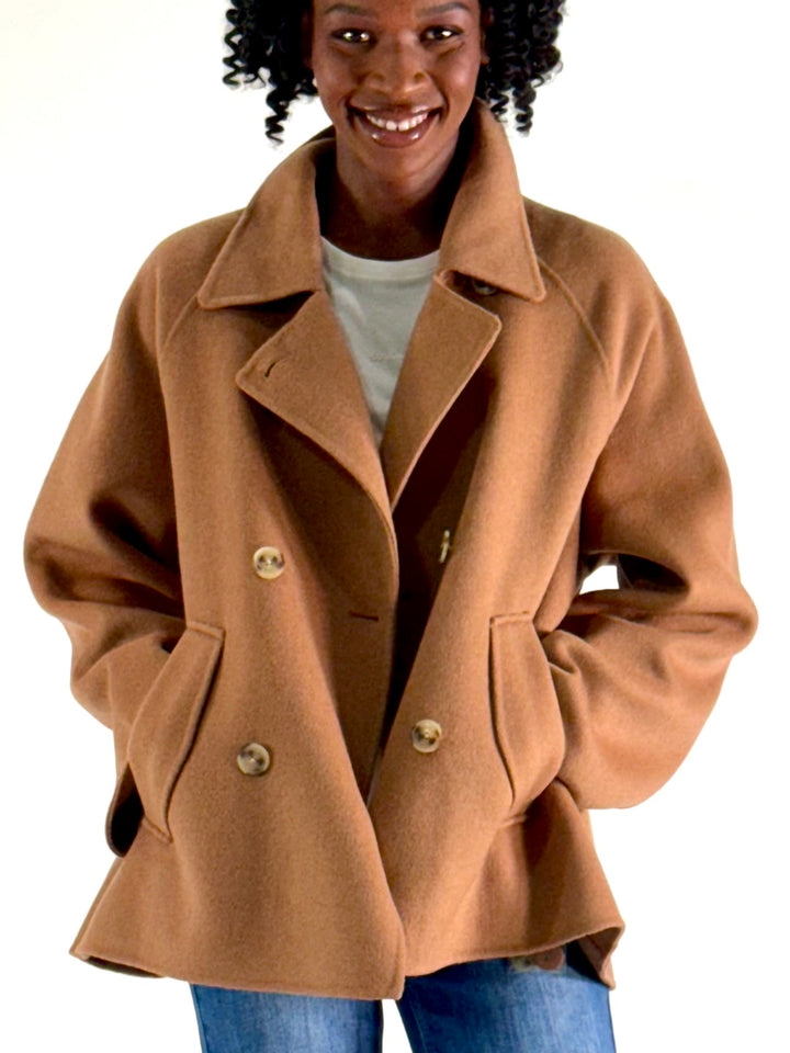 Wool Blended Jacket - Caban -