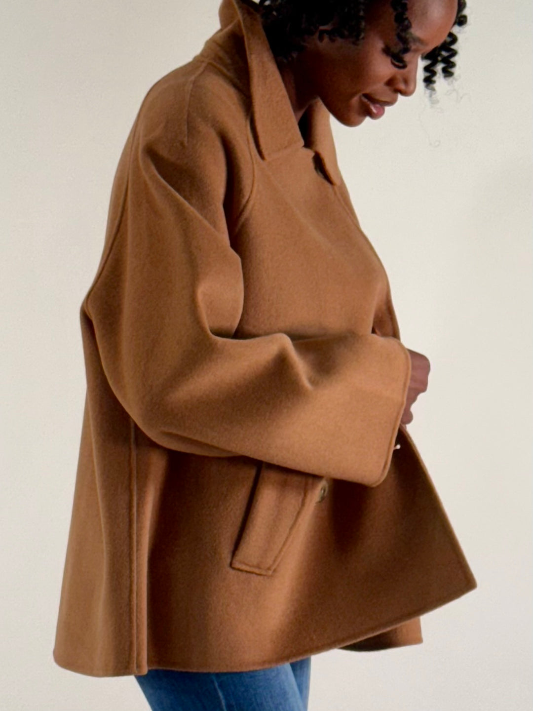 Wool Blended Jacket - Caban -