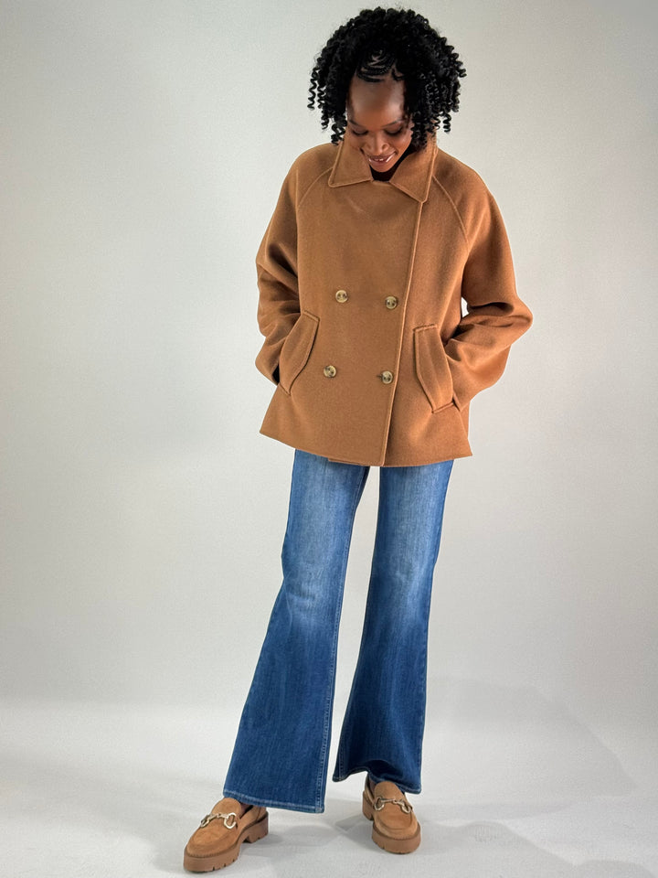 Wool Blended Jacket - Caban -