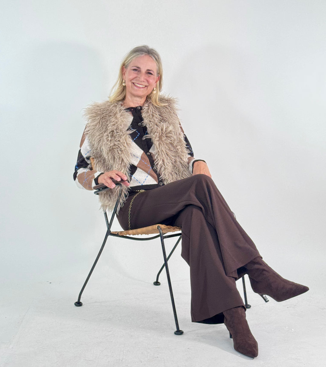 Weste Faux Fur