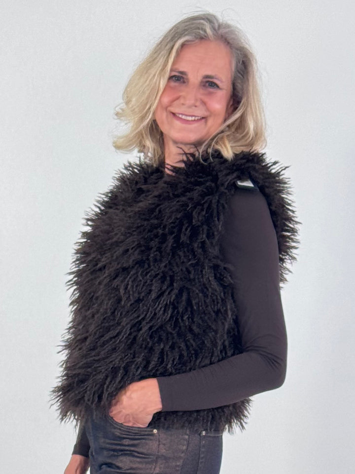 Weste Faux Fur