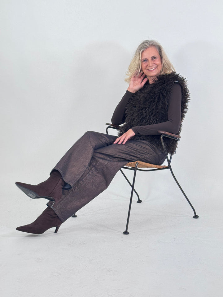 Weste Faux Fur