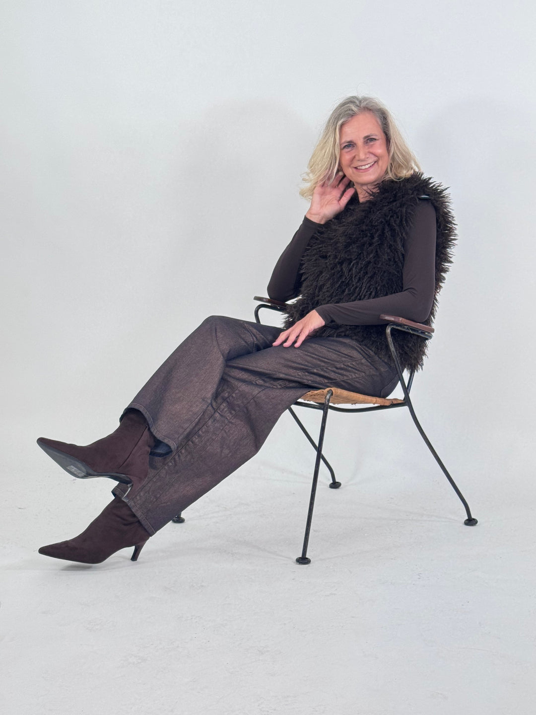 Weste Faux Fur