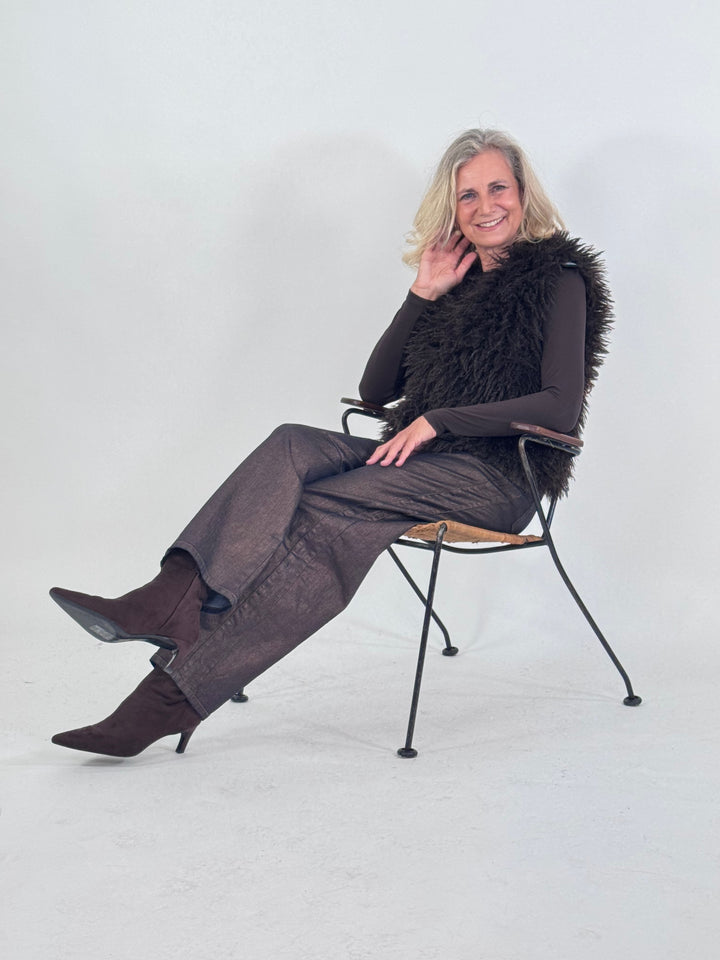 Weste Faux Fur