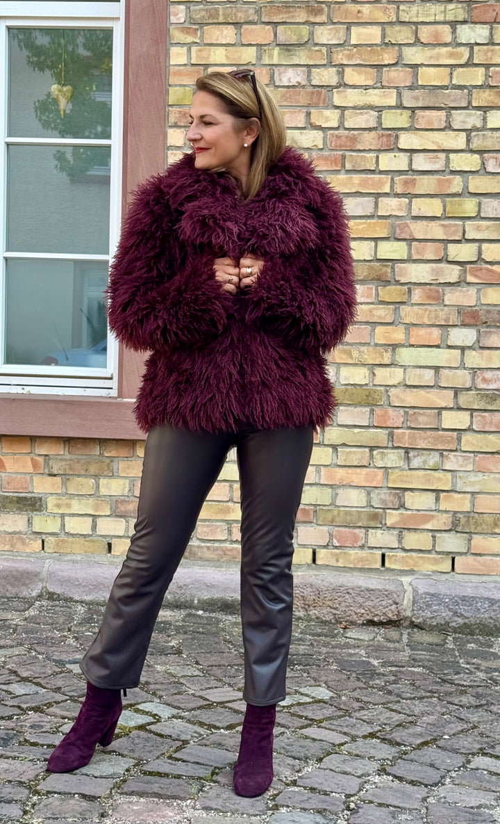 Fake Fur Jacke Langhaar